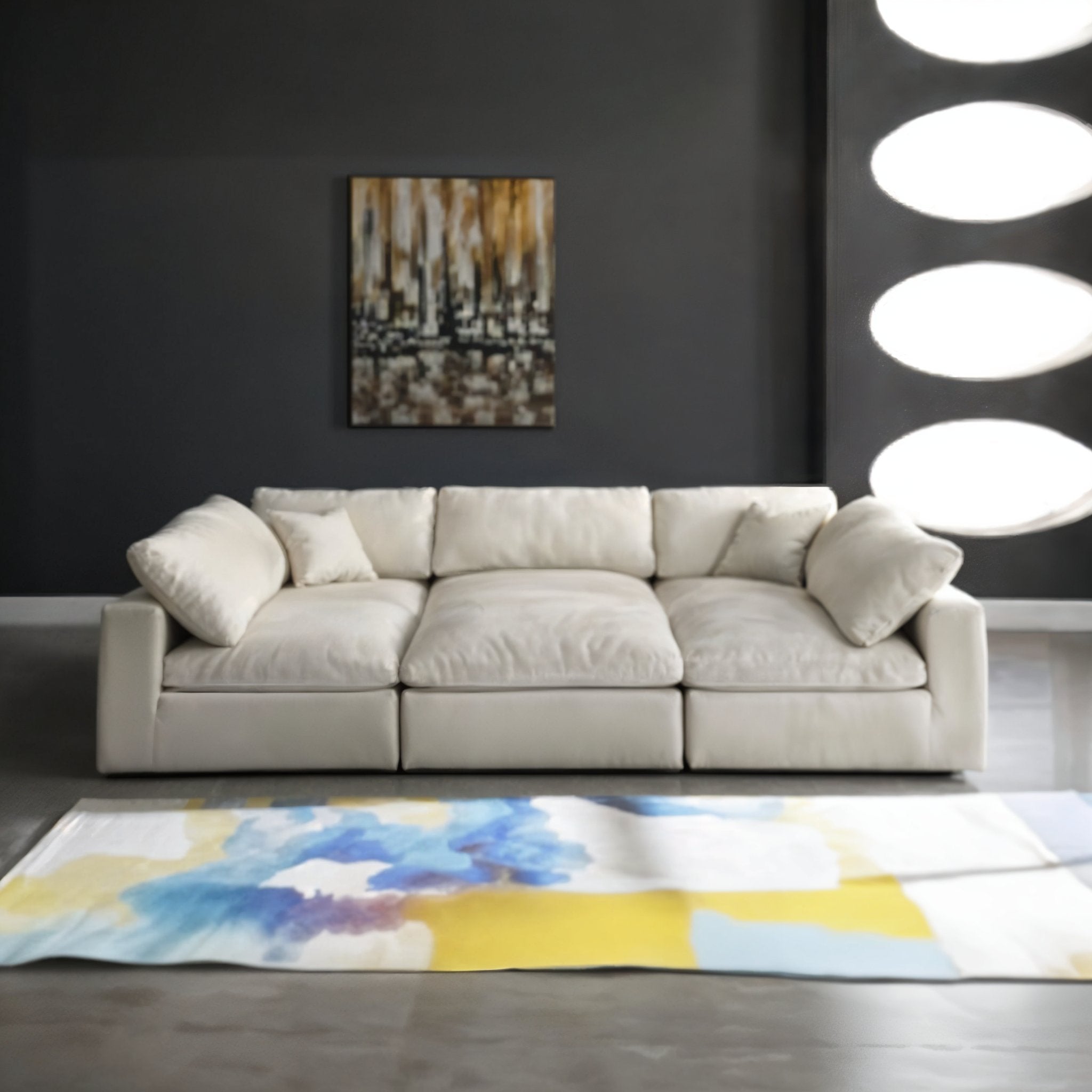 Duck feather sofa best sale