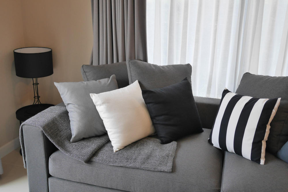 Cushion Colours to Match with Your Grey Sofa