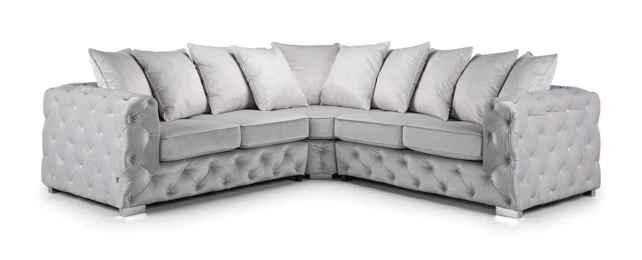 Paris chesterfield Large corner sofa