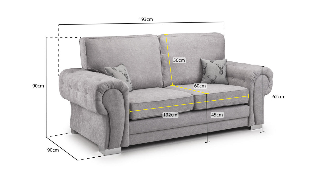 Verona Fullback 2 Seater Sofa