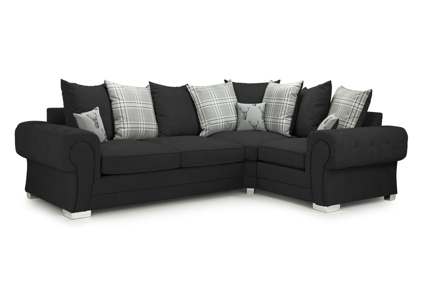 Verona Scatterback Right Hand Facing Corner Sofa