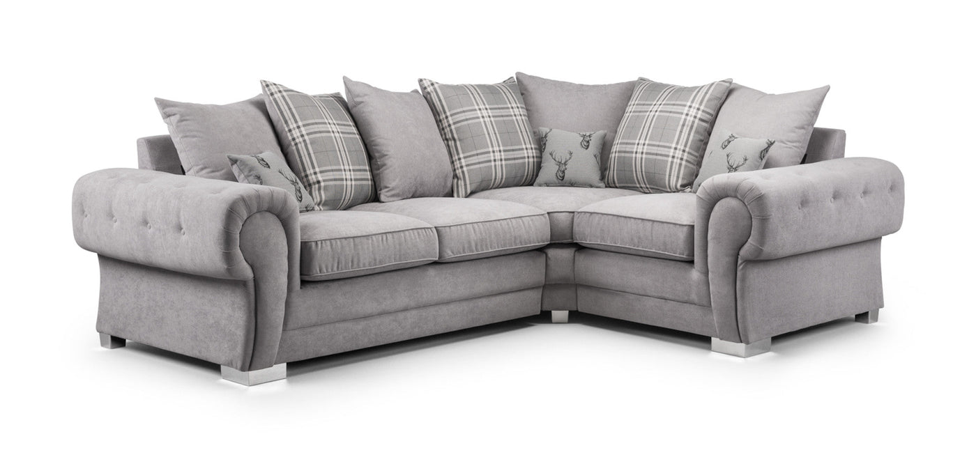 Verona Scatterback Right Hand Facing Corner Sofa