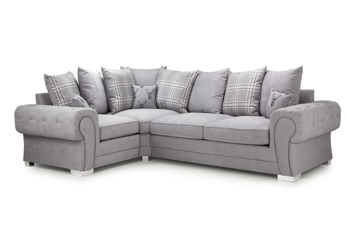 Verona Scatterback LHF Corner Sofabed