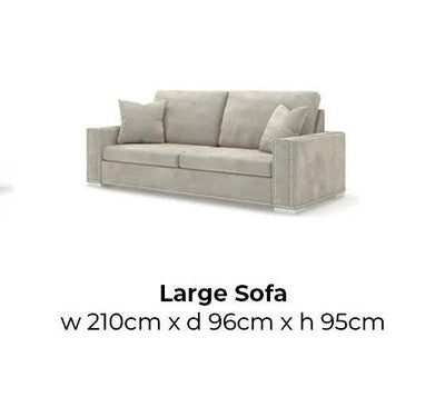 Olivia Large 3 Seater Sofa.