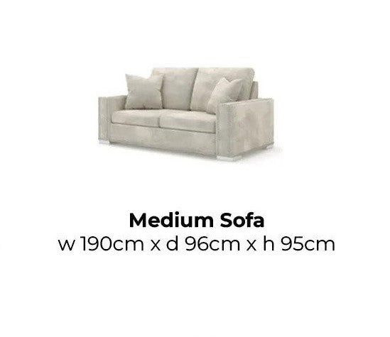 Olivia Medium 3 Seater Sofa.