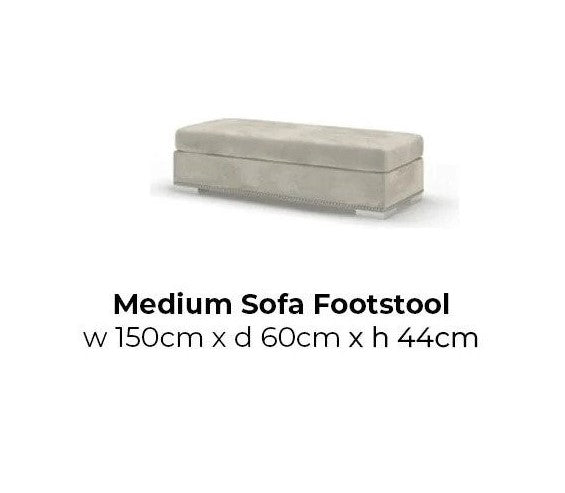 Olivia Medium Footstool.