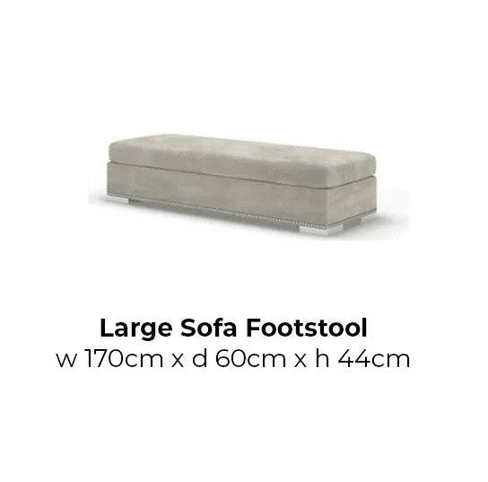 Olivia Large Footstool.